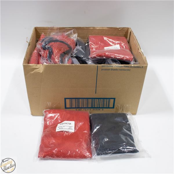 BOX OF 21 YOUTH SIZED SPORT SCRIMMAGE VESTS -