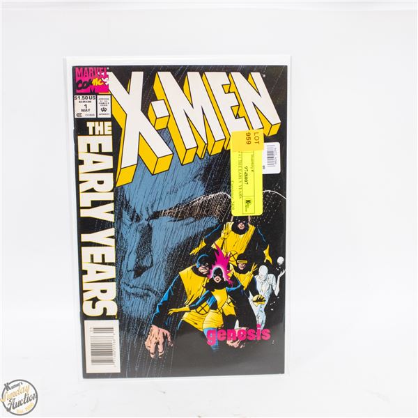 X-MEN #1 THE EARLY YEARS