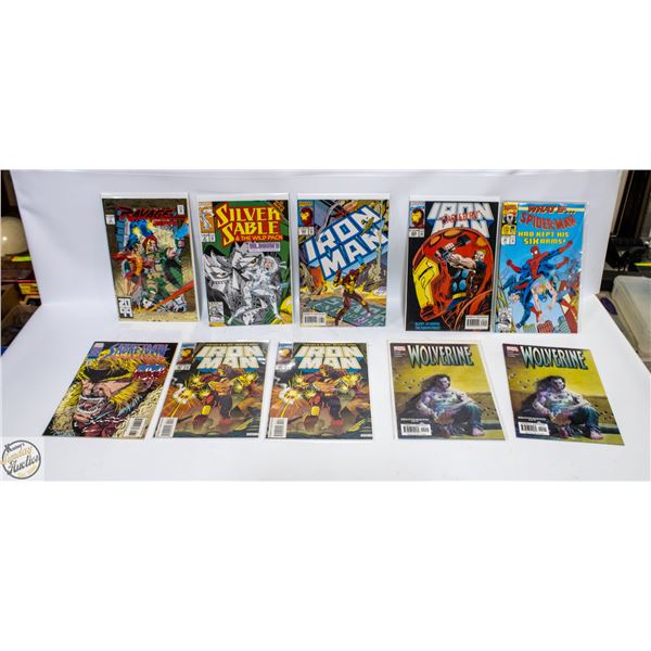 BUNDLE OF 10 COMICS