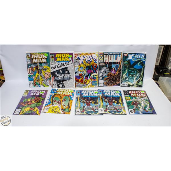 LOT OF 10 COLLECTOR COMICS
