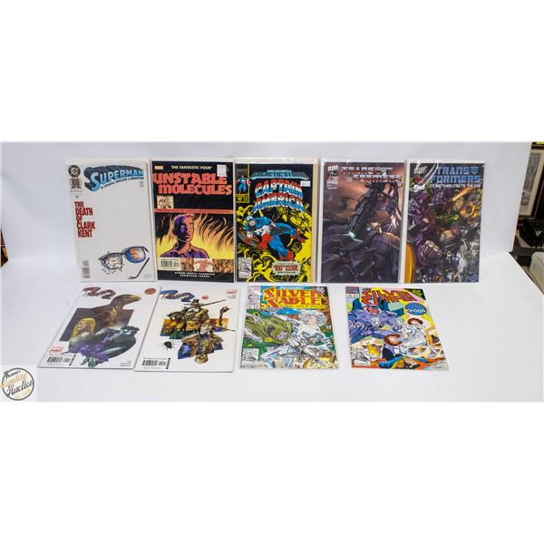 BUNDLE OF 9 COMICS