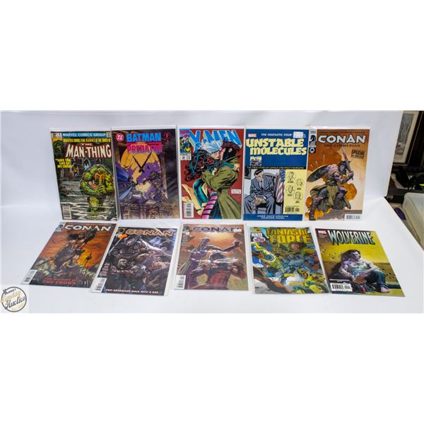 BUNDLE OF 10 COMICS