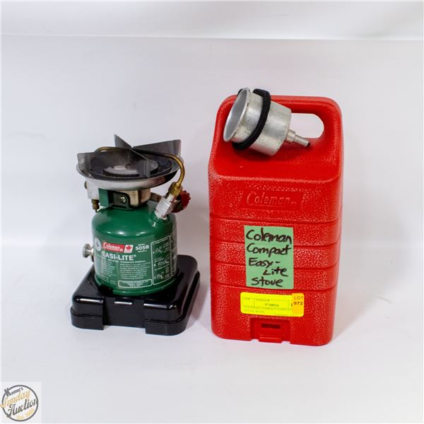 COLEMAN COMPACT EASY-LITE STOVE WITH