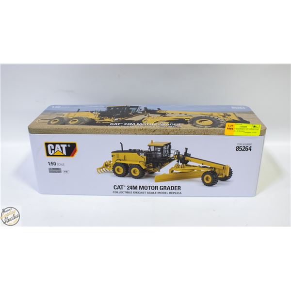 DIECAST MASTERS CAT 24M MOTOR GRADER 1:50 SCALE