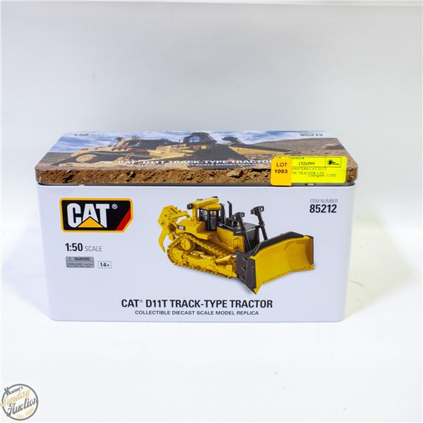 DIECAST MASTERS CAT D11T TRACK-TYPE TRACTOR 1:50