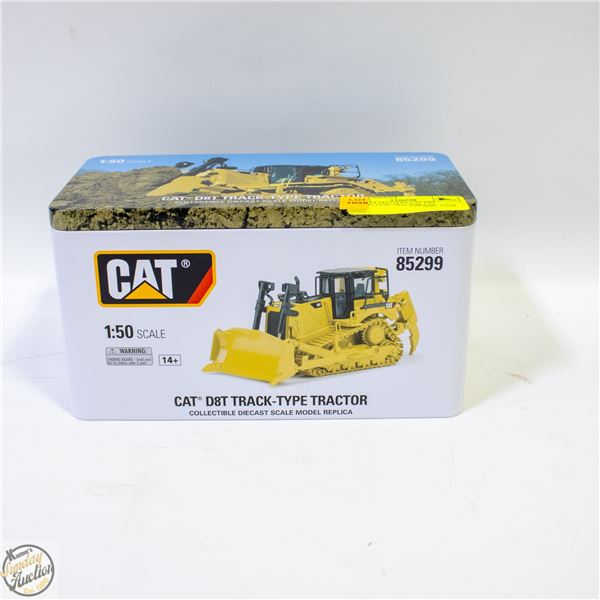 DIECAST MASTERS CAT D8T TRACK-TYPE TRACTOR 1:50