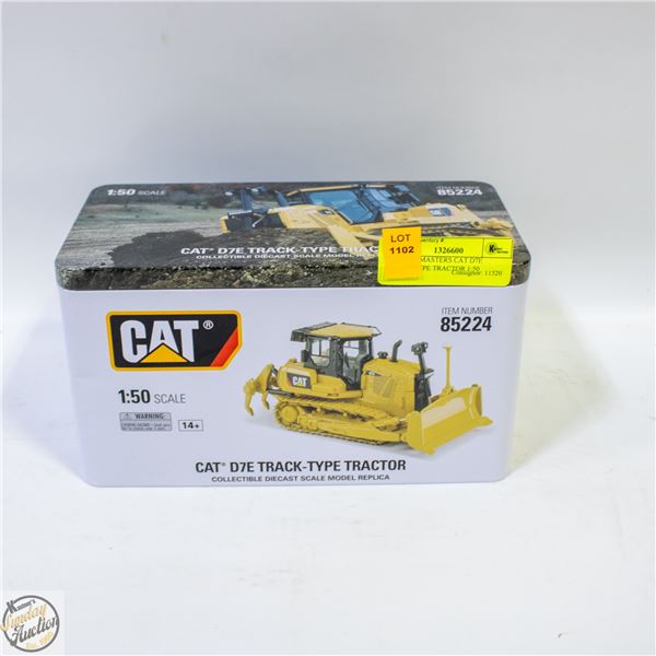 DIECAST MASTERS CAT D7E TRACT-TYPE TRACTOR 1:50