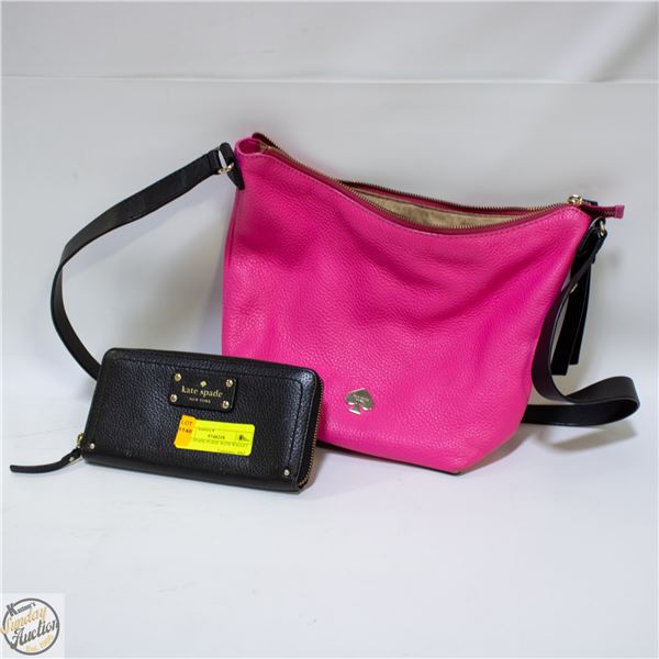 ESTATE KATE SPADE PURSE WITH WALLET - USED