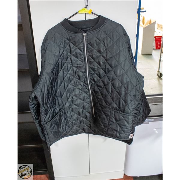 WORK KING SAFETY MEN 3XL BLACK QUILTED