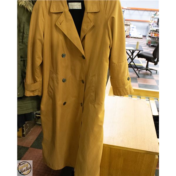 ESTATE JONES NEW YORK LADIES TRENCH COAT