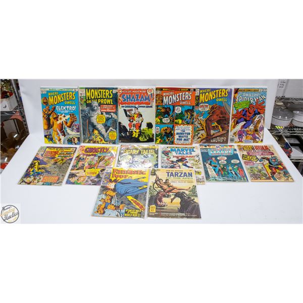 VINTAGE COMICS LOT COMIC BOOKS MARVEL