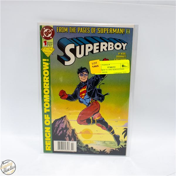 SUPERBOY #1 1994 NEWSSTAND COMIC BOOK