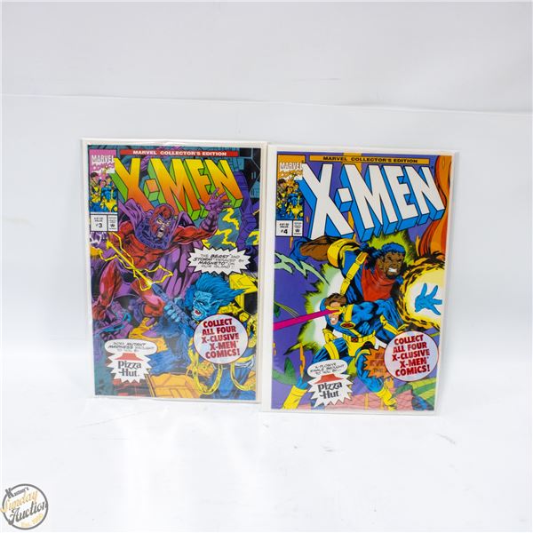 X-MEN PIZZA HUT #3 AND #4 GIVEAWAY