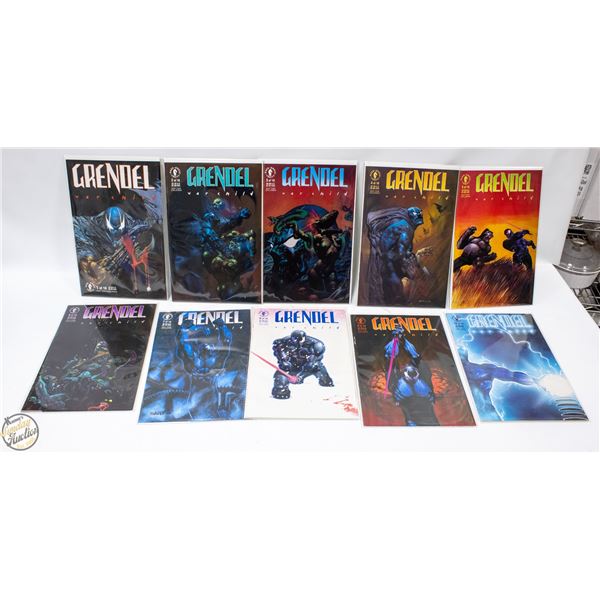 GRENDEL FULL SERIES #1-10 WAR CHILD 1992