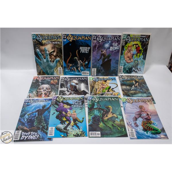 AQUAMAN FULL SERIES #1-12 2003 DC COMIC