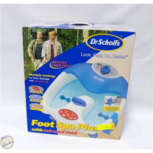 NEW DR. SCHOLLS FOOT SPA PLUS