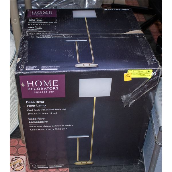 HOME DECORATORS COLLECTION BLIES RIVER FLOOR LAMP