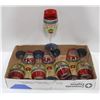 Image 1 : SET OF 8 PIER ONE PAINTED WINE GLASSES