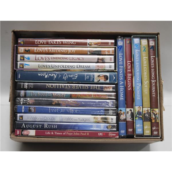 LOT OF VARIOUS DVDS