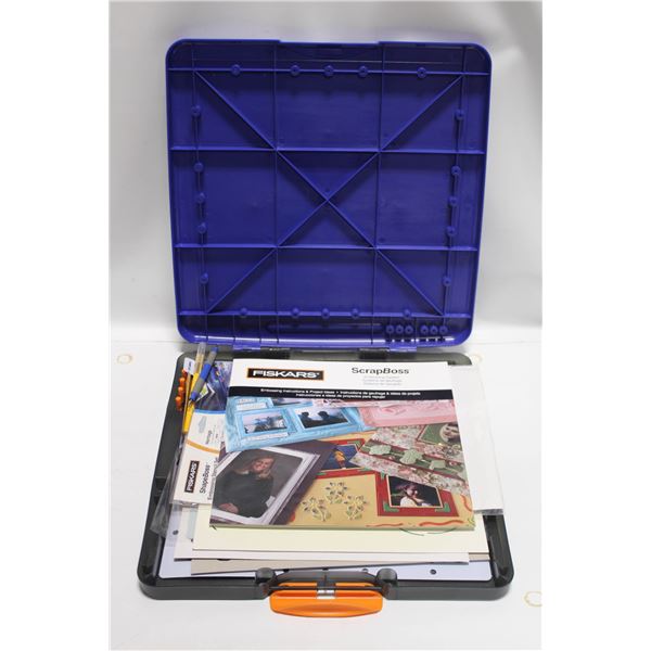 FISKARS PORTABLE STORAGE DRAWING PAD
