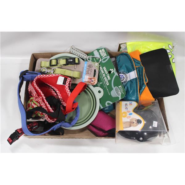 LOT OF ASSORTED NEW PET PRODUCTS