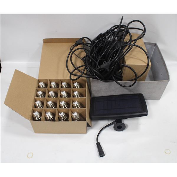 LOT OF SOLAR LIGHTS