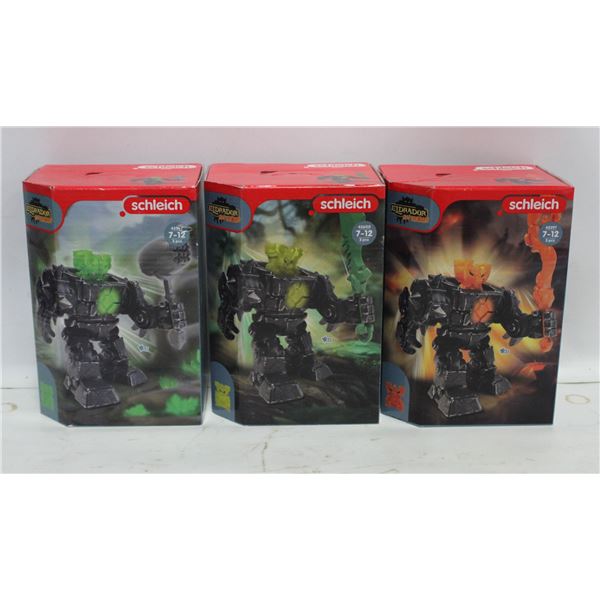 3 NEW SCHLEICH ELDRADOR MINI CREATURES