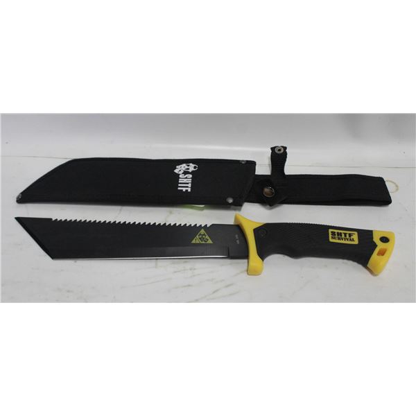 SHTF JUNGLE HUNTER TANTO MACHETTE