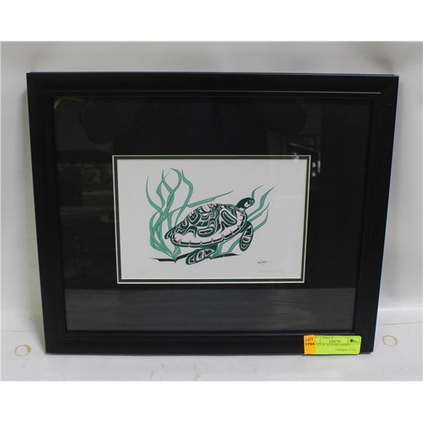 TURTLE BY RICHARD SHORTY 13.75" X 16.5"