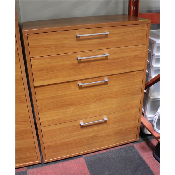 ORANGE WOOD OFFICE CABINET