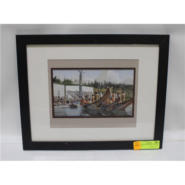POTLATCH DANCERS BY GORDON MILLER