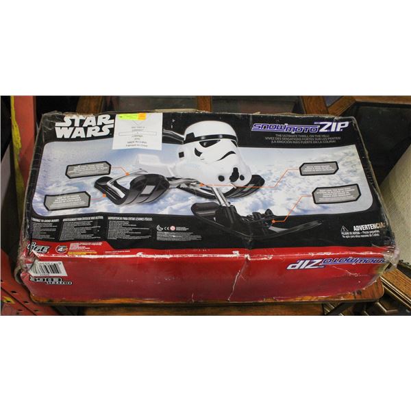 STAR WARS COLLECTABLE SNOWMOTO ZIP