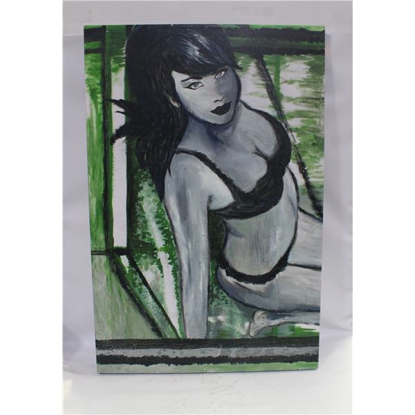 ORIGINAL PAINTING ARTIST "JCK” 24" X 36"