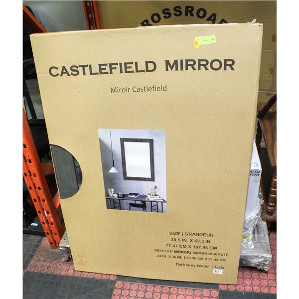 NEW IN BOX CASTLEFIELD MIRROR 30.5 X 42.5