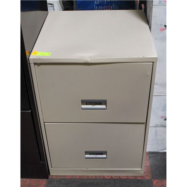 2 DRAWER FILE CABINET