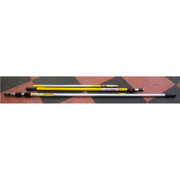 LOT OF AUTO-LOCK EXTENSION POLES
