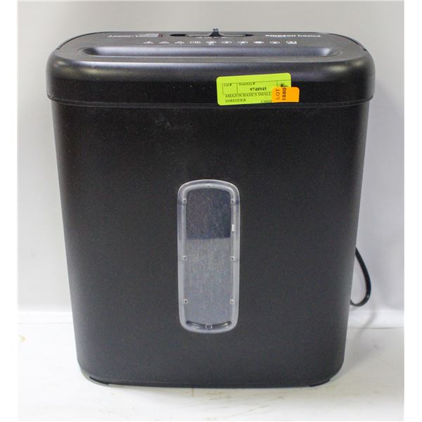 AMAZON BASICS SMALL PAPER SHREDDER