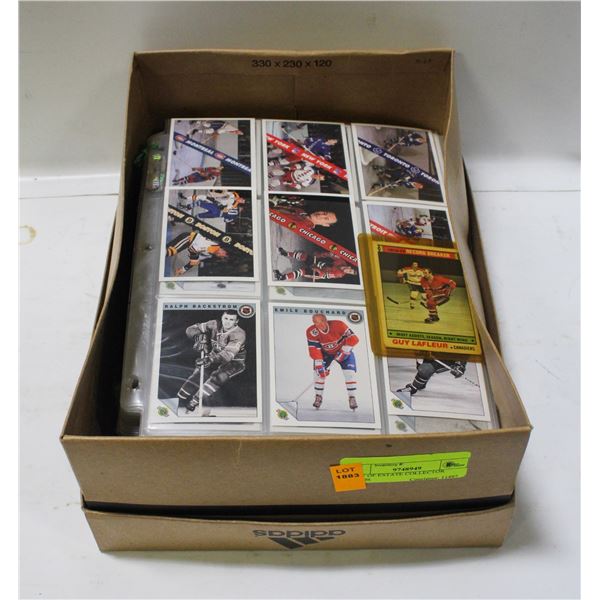 FLAT OF ESTATE COLLECTOR CARDS