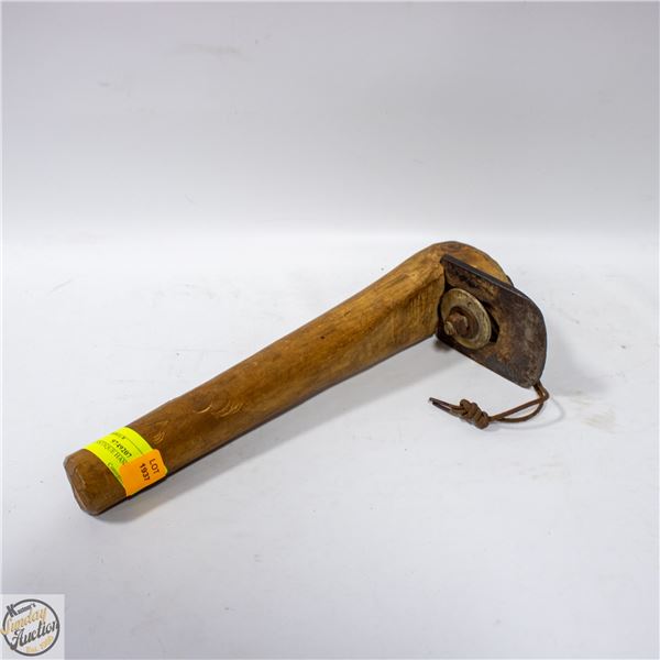 ESTATE ANTIQUE HANDHELD TOOL