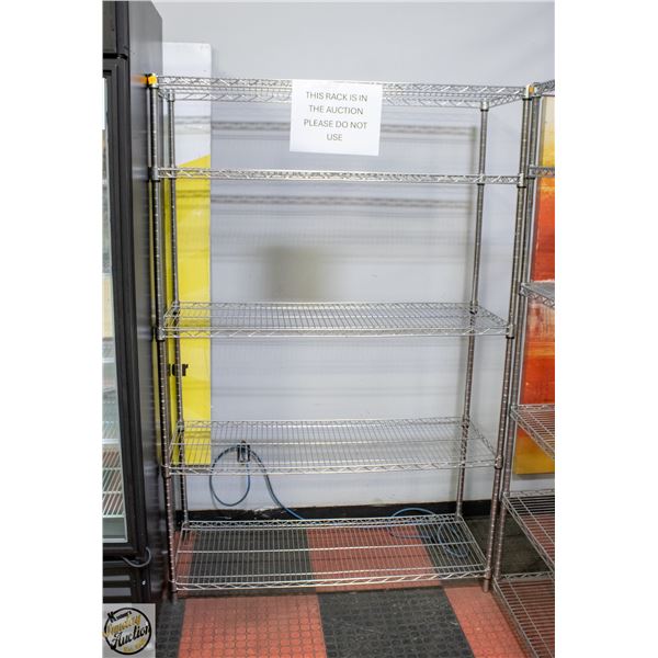 4 LEVEL STATIONARY METRO RACK