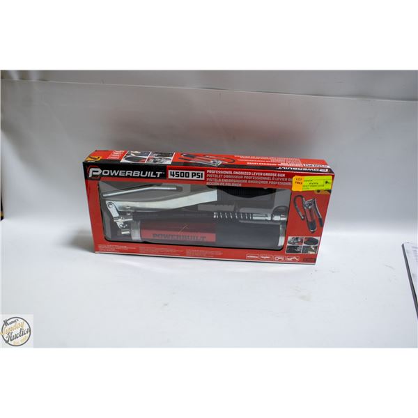 POWERBUILT 4500PSI LEVER GREASE GUN