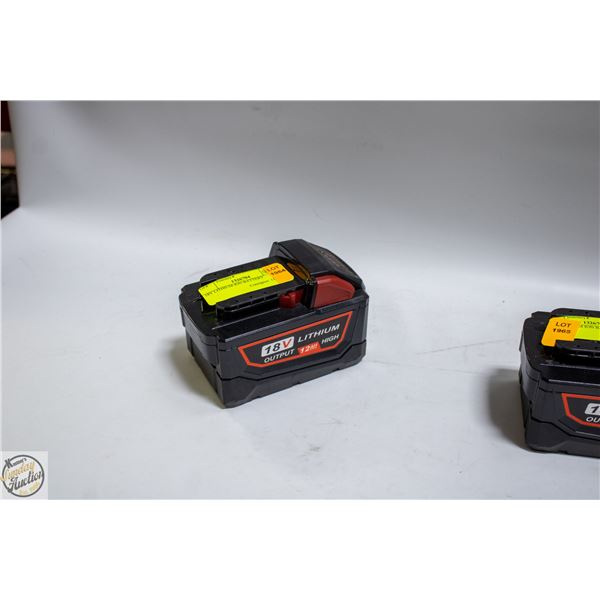 18V LITHIUM ION BATTERY