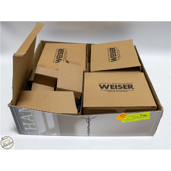 FLAT WITH 4 NEW WEISER PRIVACY - CASEY SATIN