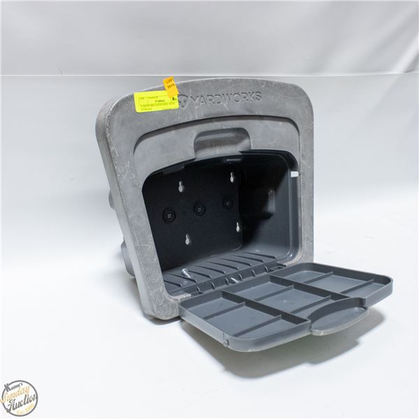 YARDWORKS HOSE REEL WITH STORAGE