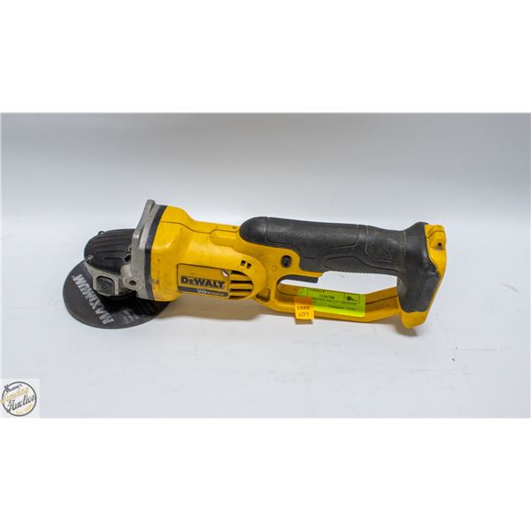 DEWALT BRUSHLESS 4.5" GRINDER TOOL ONLY