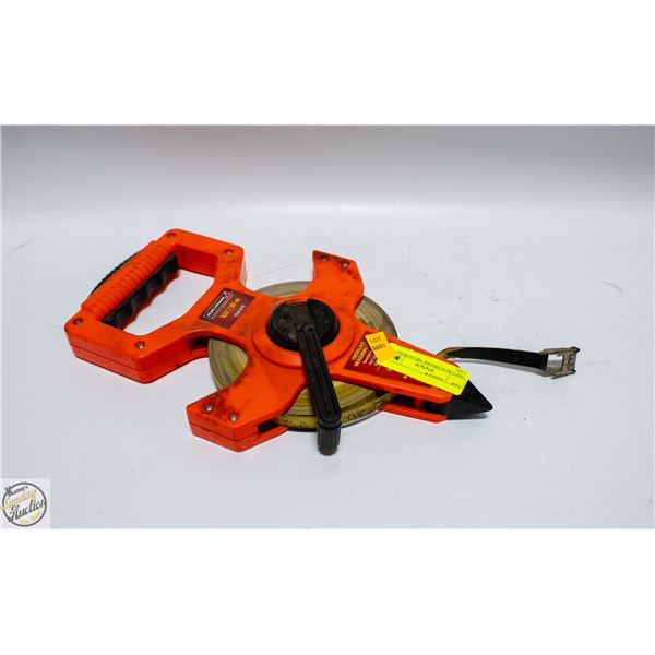100FT BENCHMARK MEASURING TAPE