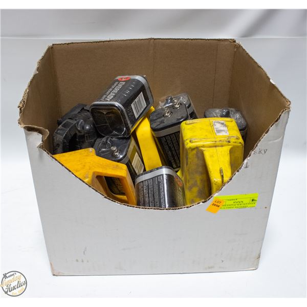 FLASHLIGHTS & NEW OLD STOCK REPLACEMENT BATTERIES