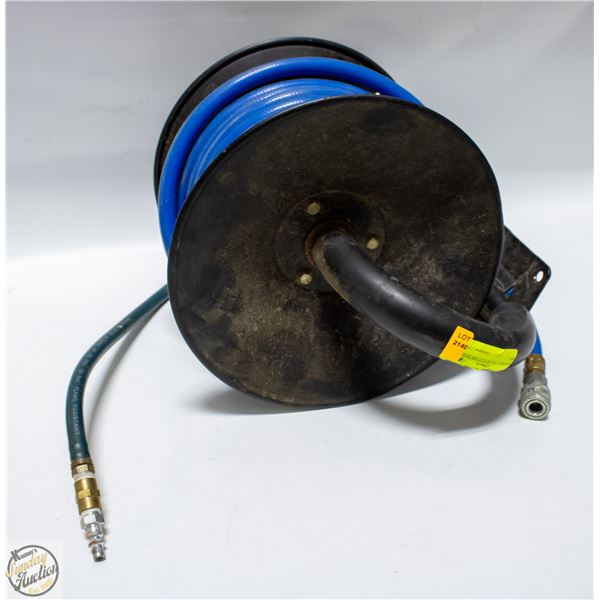 CAMPBELL HAUSFELD AIR HOSE ON REEL