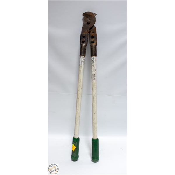 HEAVY DUTY GREENLEE 706 CUTTER/CABLE