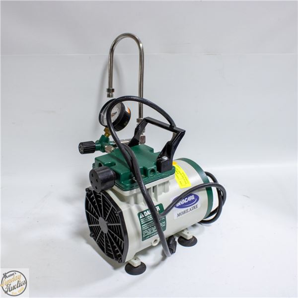 INVACARE MOBILAIRE 50 PSI COMPRESSOR